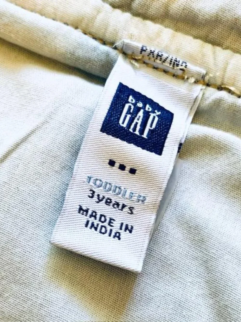 Vintage Baby GAP Denim Overalls Dress 3T NWT Pleated